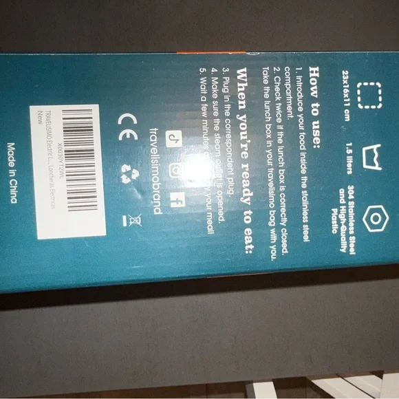 Travelisimo Electric Lunch Box - Picture 2 of 5